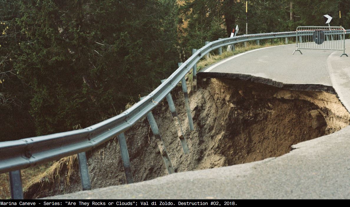 Marina Caneve – Are they rocks or clouds Val di Zoldo. Destruction 02, 2018
