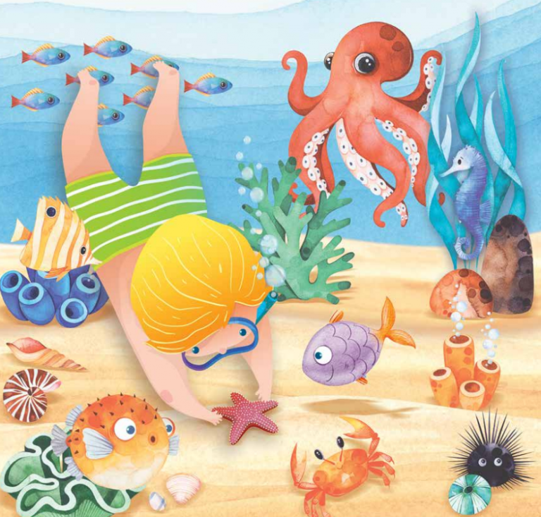 Immagine Bambino che nuotra